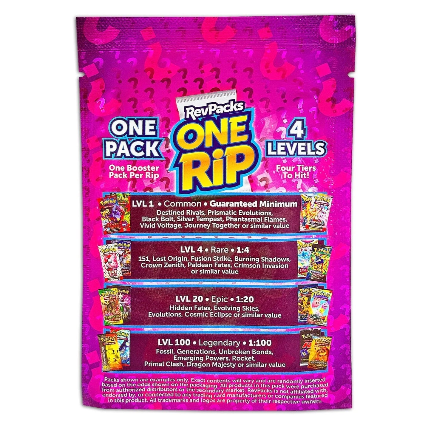 Mystery One Rip Revpacks