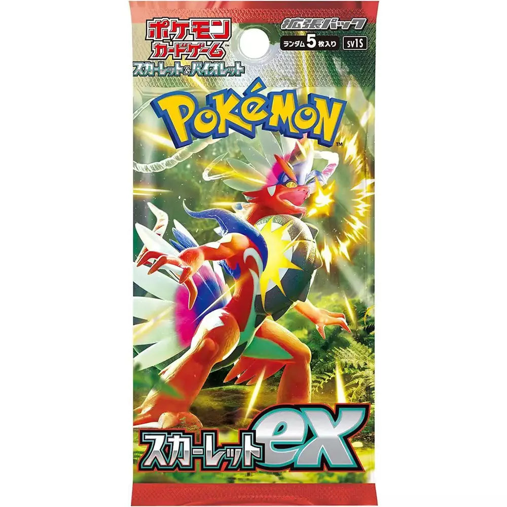 Scarlet EX Japansk Booster Pakke