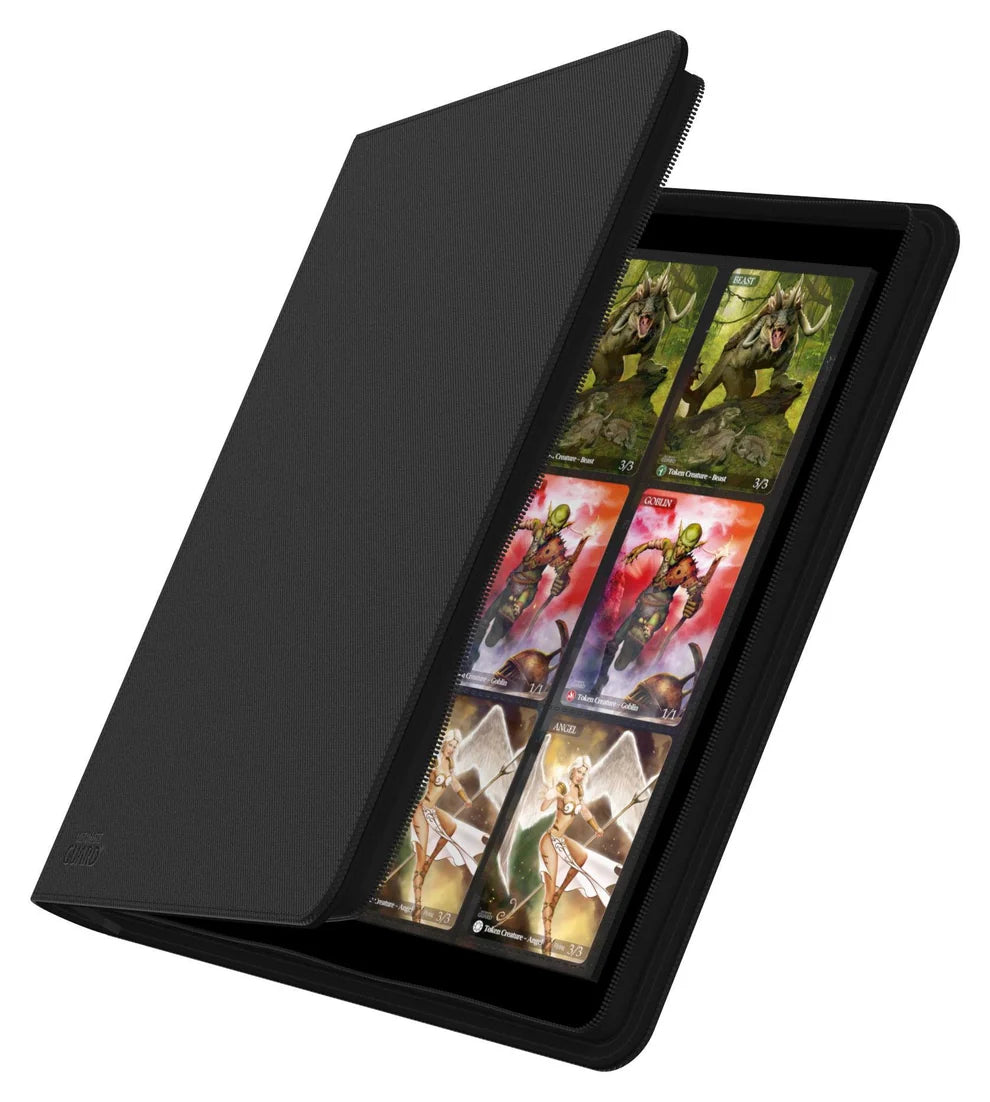 Ultimate Guard QuadRow Zipfolio 480 Card 24-Pocket Xenoskin Binder