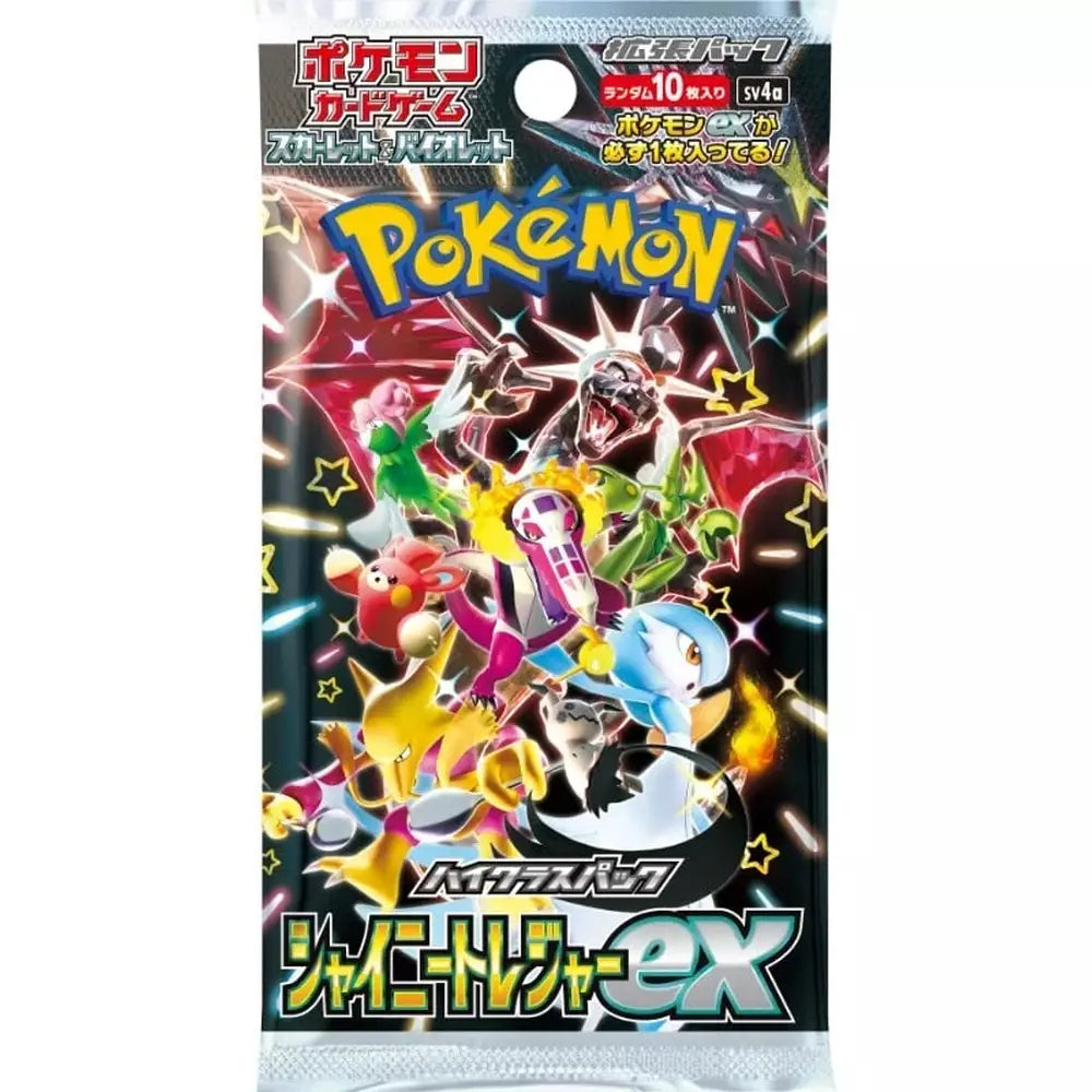 Shiny Treasure Ex Booster Pakke Japansk (Paldean Fates)
